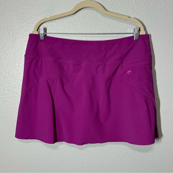 Greyson Phoenix Skirt Skort Shortie Women's XL Magenta Tennis Golf Pickleball - Picture 3 of 8